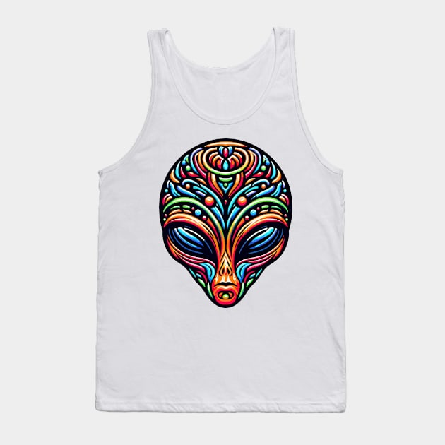 Cosmic Creature Tank Top by NayaRara